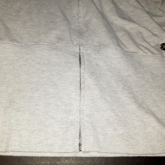 Kardashian kollection grey zip sweater - Picture 3 of 7